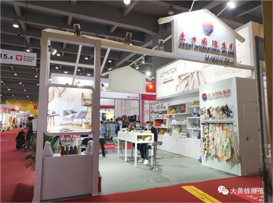 上海家纺第130届广交展台设计搭建 上海家纺第130届广交展台设计搭建