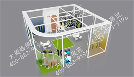 瓒美生物广州沸点展会设计搭建