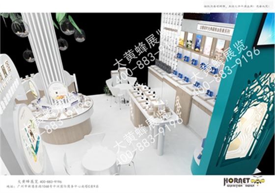 颐润颐泽美博会展台设计搭建