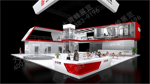 电梯展展台设计搭建-更上电梯