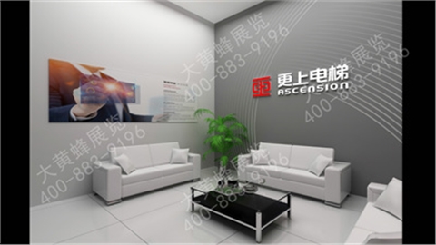 电梯展展台设计搭建-更上电梯