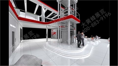 电梯展展台设计搭建-更上电梯