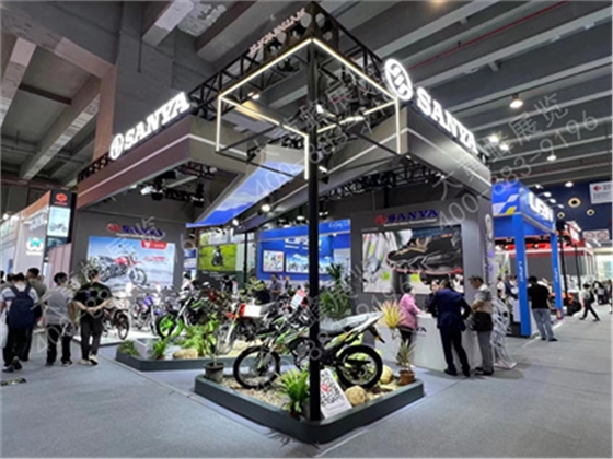 三雅摩托特装展台设计 三雅摩托特装展台设计