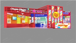 糖果品牌联合展位-用鲜活展台设计点亮展会