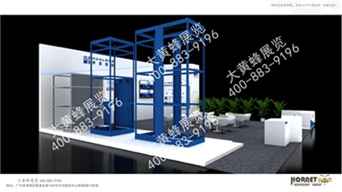 电梯展位设计搭建-华龙电梯