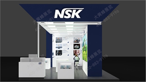 口腔展展台设计搭建-NSK