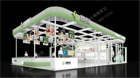 酒店餐饮展台设计搭建-德都食品