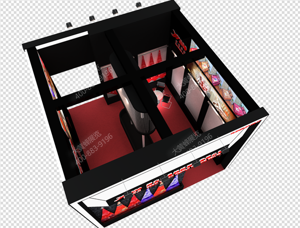 家纺展厅设计效果图