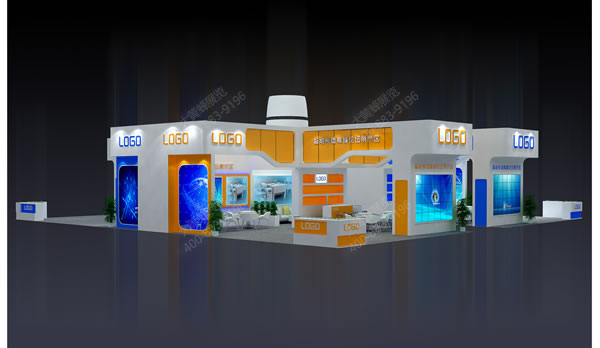 玻璃展厅正面效果图