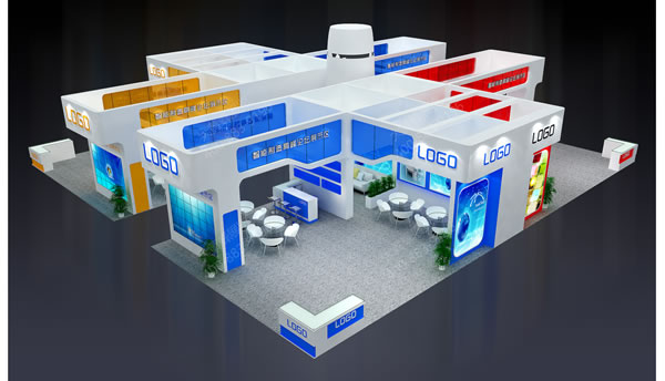 玻璃展厅展示一角