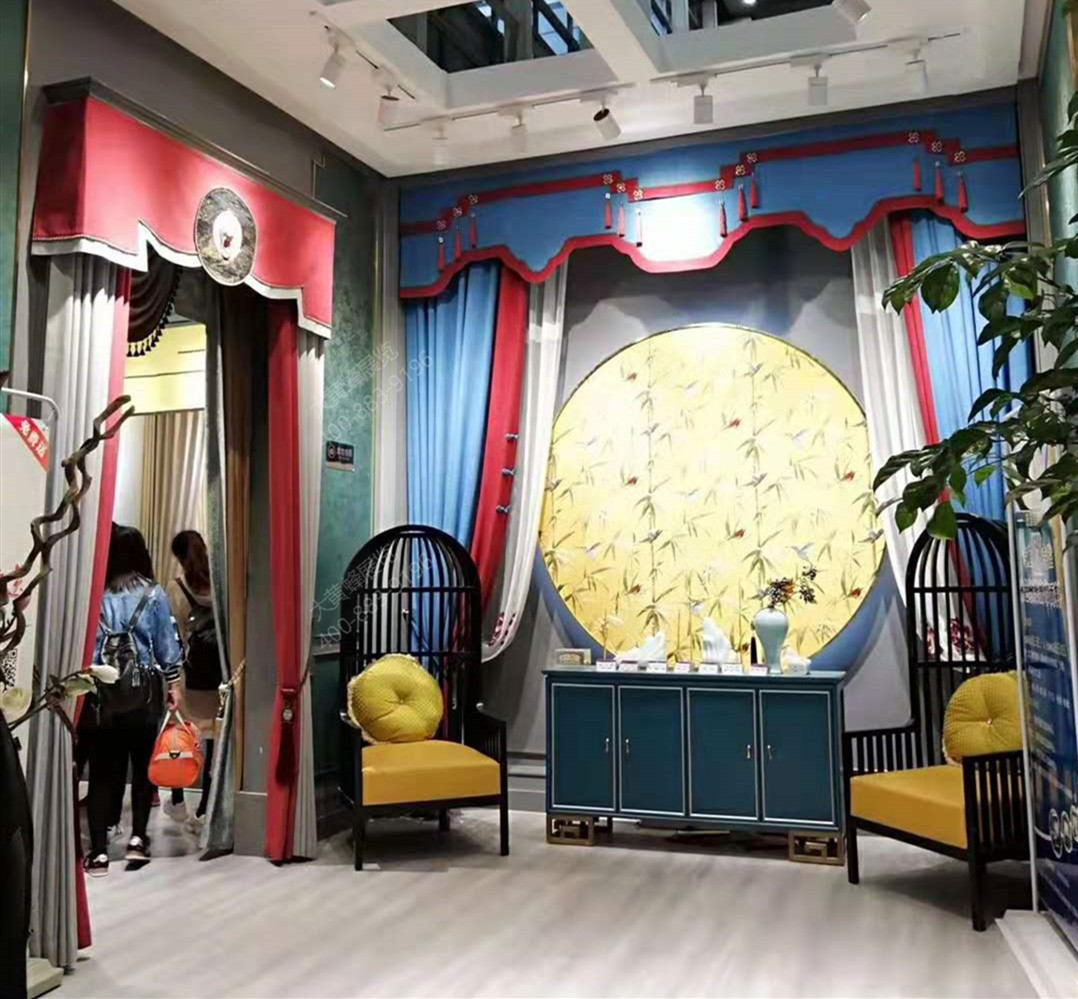 家纺展展厅设计效果图