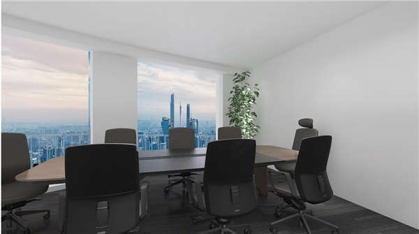 办公空间设计案例汇云聚美