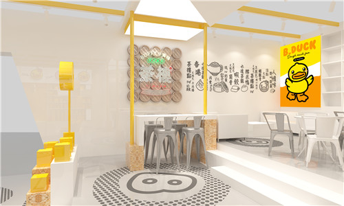 小黄鸭展台设计搭建