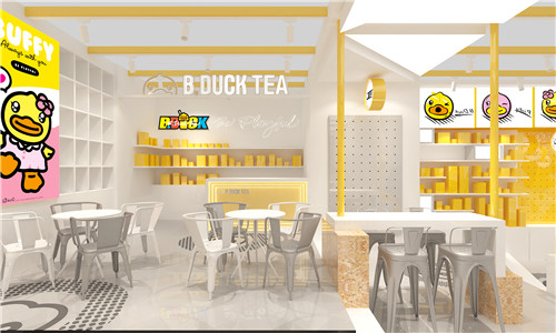小黄鸭展台设计搭建