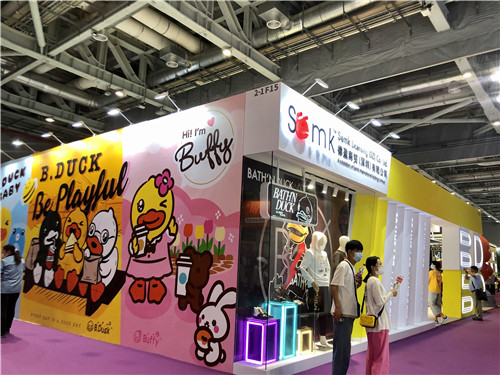 小黄鸭展台设计搭建