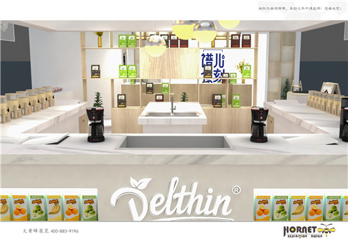 德馨饮料烘焙展展台设计搭建