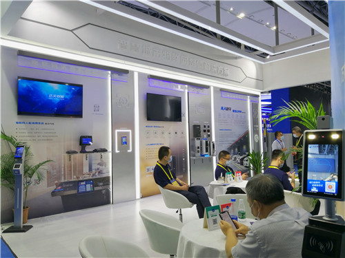 达实物联广州安防展特装展台设计搭建