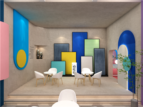 蒙太奇建博会展厅设计搭建