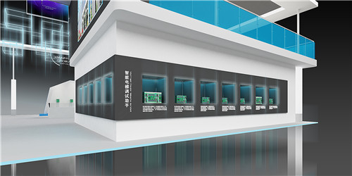 索德电气电梯展展台设计搭建