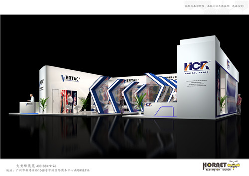 旭森涂层广印展特装展台设计搭建