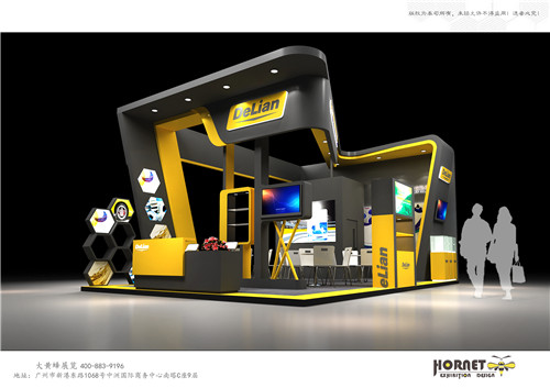 德联润滑油特装展台设计搭建