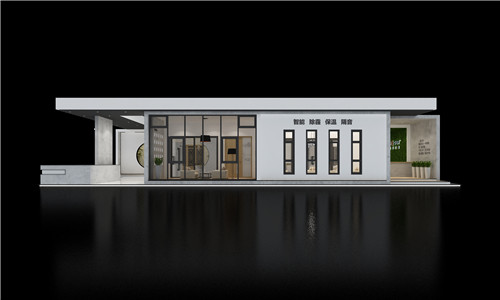 墨瑟门窗建材展台设计搭建