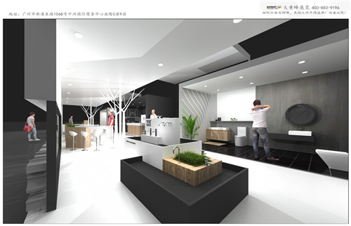 TCK厨卫展展台设计搭建