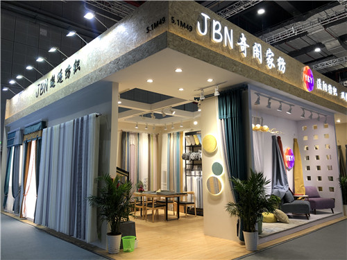 奇阁家纺面料展台设计搭建