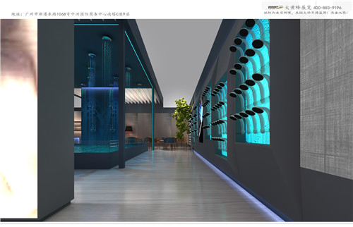 欧圣斯卫浴展台设计搭建