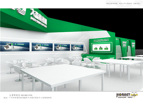 大森缝纫机上海缝制设备展特装展台设计搭建