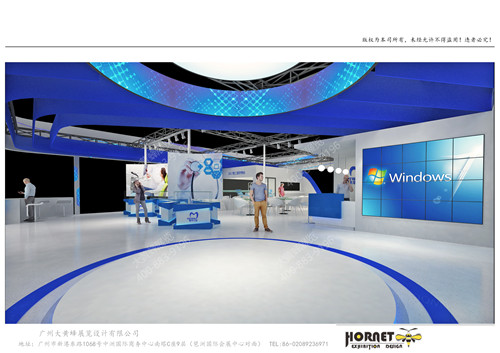 穗华口腔华南口腔展台设计搭建