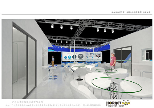 穗华口腔华南口腔展台设计搭建