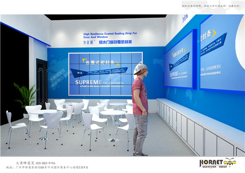 力佳隆门窗幕墙展特装展台设计搭建