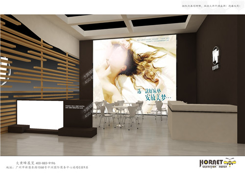 香港华东海棉家具展台设计搭建