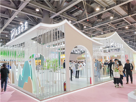 友茗茶业酒店用品展会设计搭建