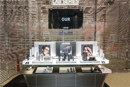 雅诗兰黛进博会特装展台设计搭建