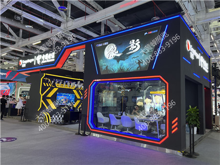 中国电信成都骁龙嘉年华展台设计搭建