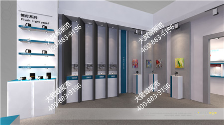 民爆光电广州照明展位设计搭建