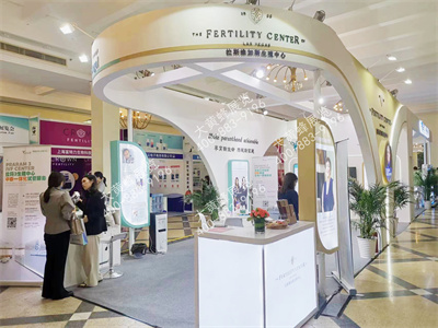 环孕天使上海医疗旅游展台设计搭建