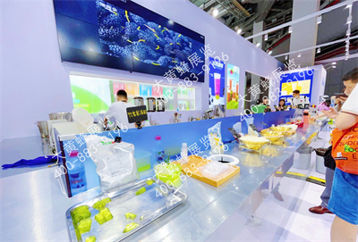 上椿食品上海酒店用品展会设计搭建