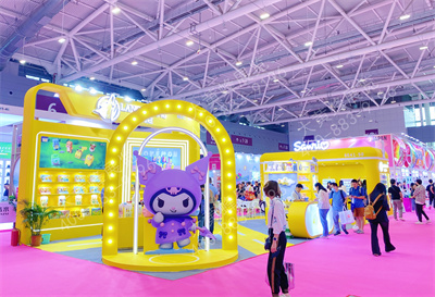 狼博旺礼品展展台设计搭建