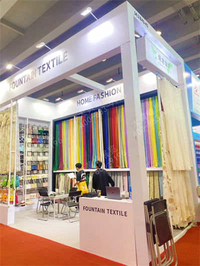 源坊纺织广交会三期展位设计搭建