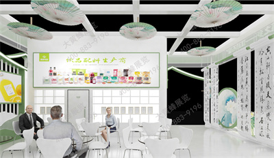 德都食品上海酒店餐饮展台设计搭建