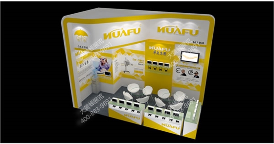 展会设计效果图