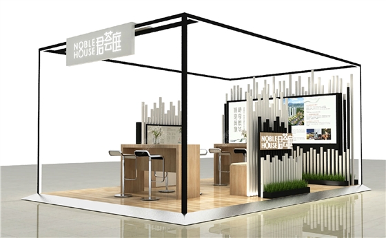小展位设计效果图