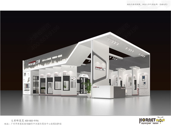 大黄蜂-汉狮展台效果图