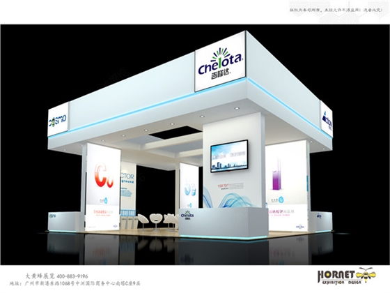 吉隆达展台-大黄蜂展览设计