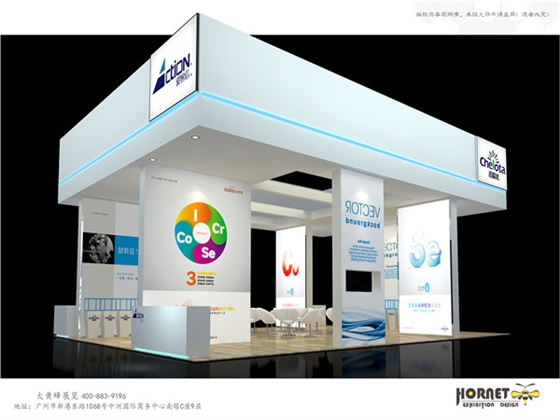 吉隆达展台侧面效果图