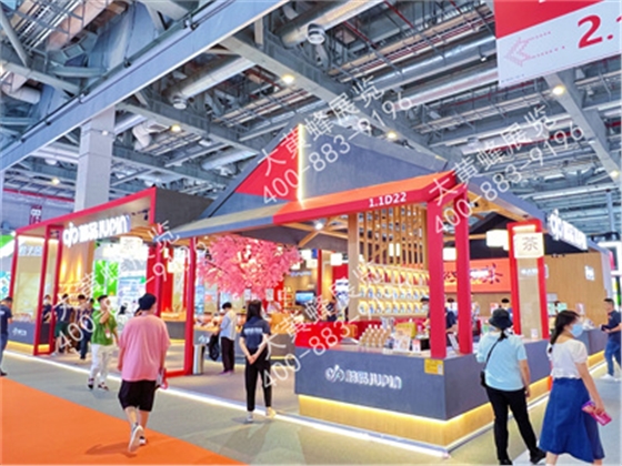 上海展览设计公司介绍桔品案例