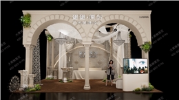 广州美博会：法式浪漫展台设计吸睛无数